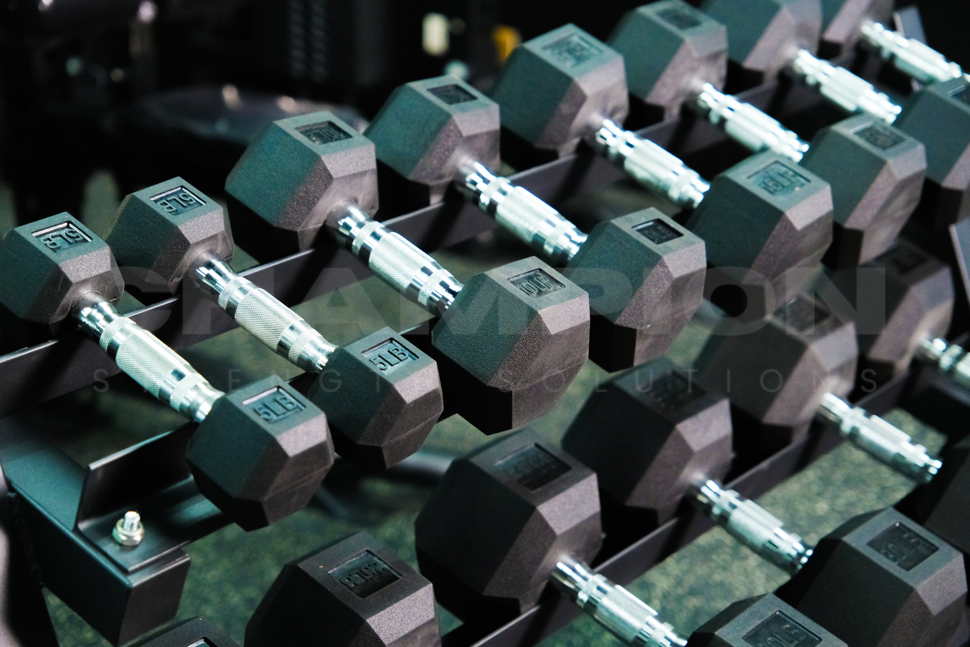 Hex Dumbbells Set (5 lbs. to 50 lbs.)