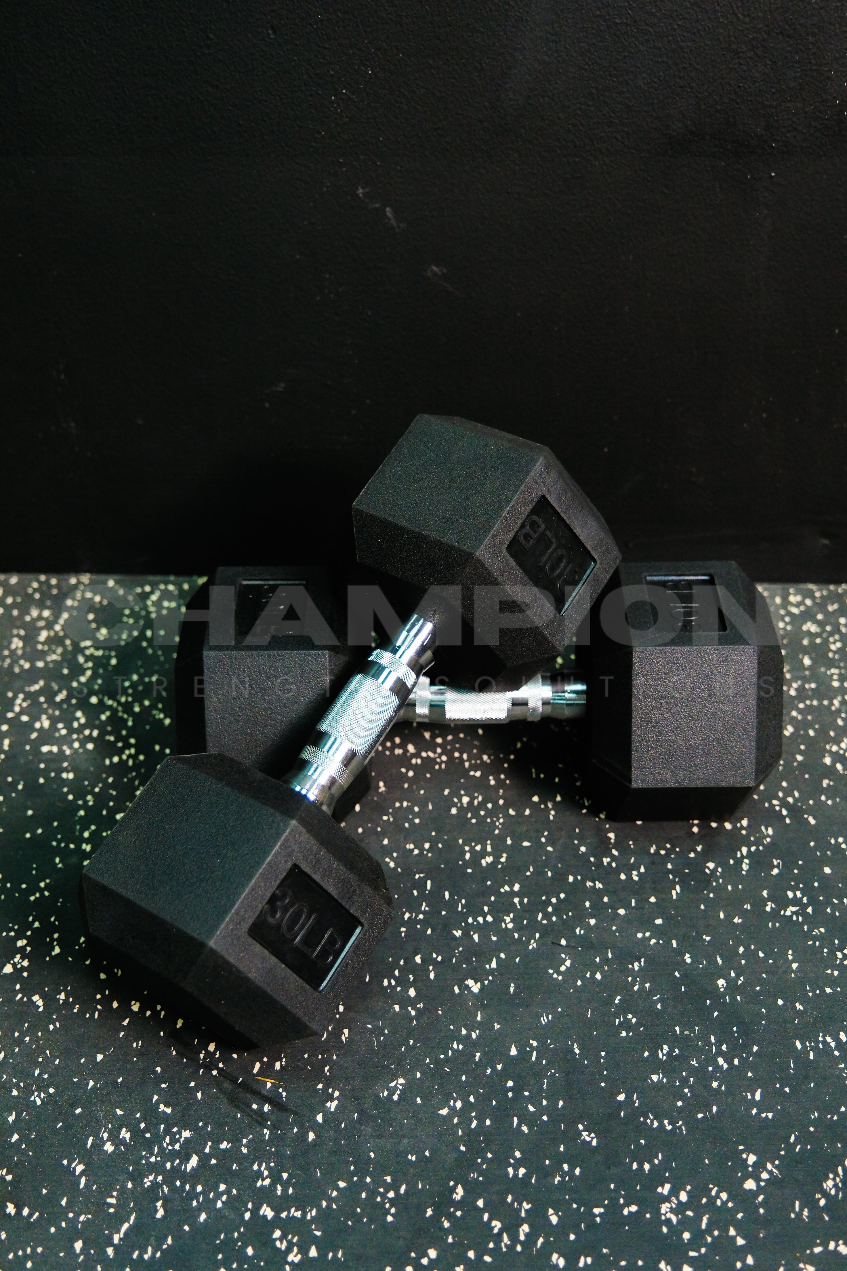 Hex Dumbbell Pair (5 to 50 – Champion Strength Solutions