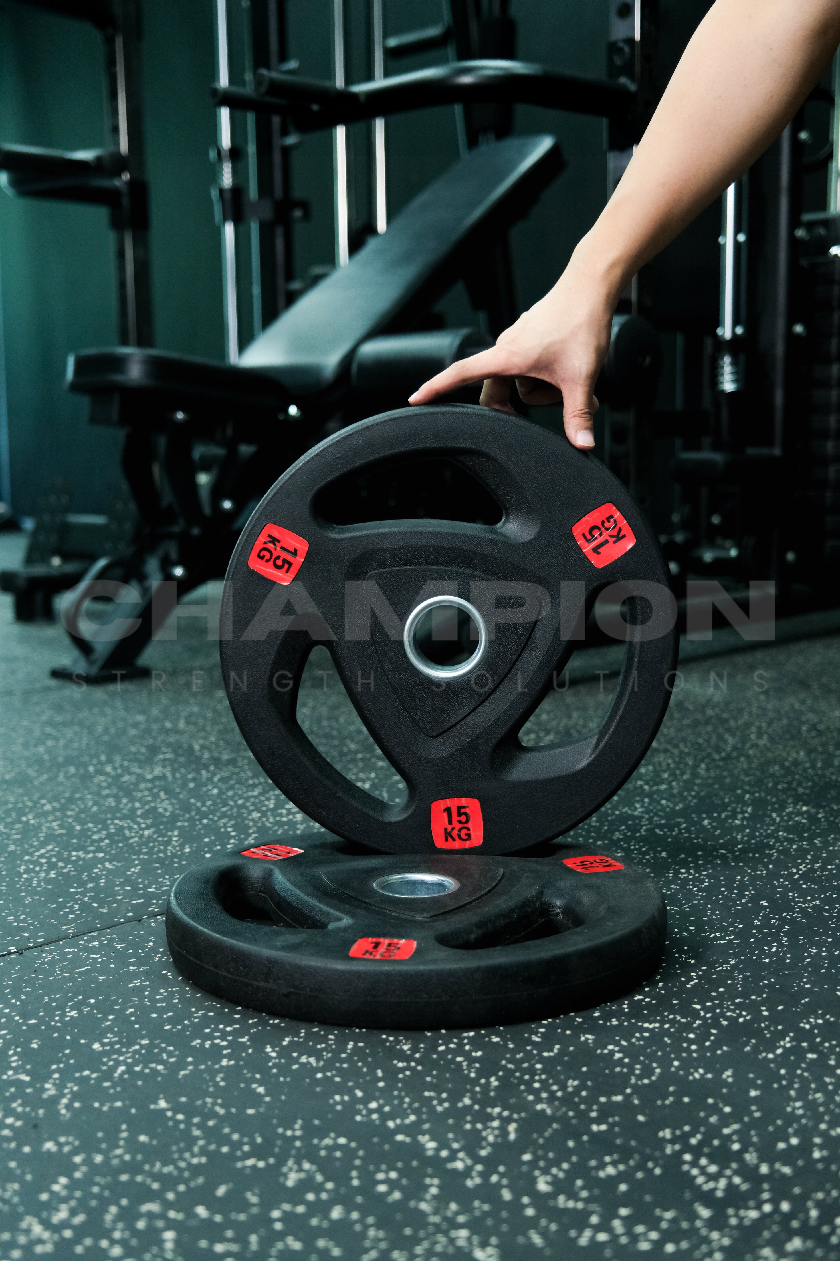 Olympic Trigrip Plates