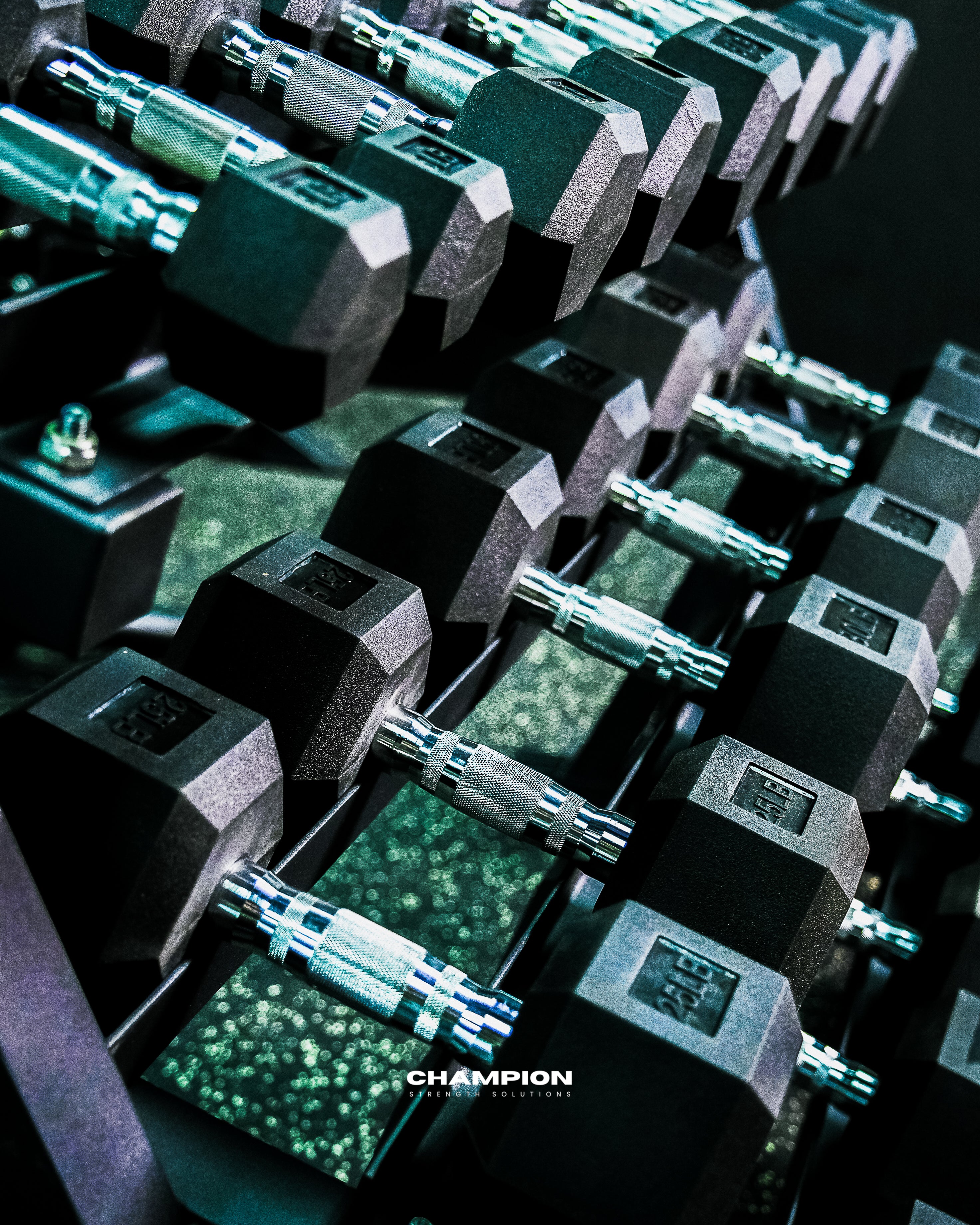 Hex Dumbbells Set (5 lbs. to 50 lbs.)